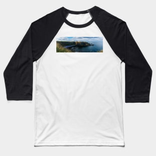 Panorama of Dunnottar castle in Aberdeenshire, Scotland Baseball T-Shirt